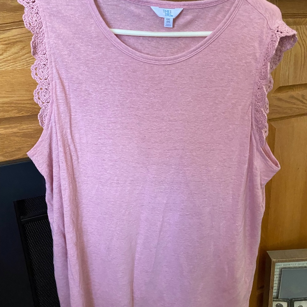 Time And Tru pink sleeveless